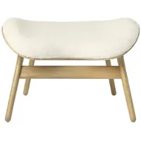 UMAGE , A Conversation Piece Ottoman Rakkaus Oak/Teddy White