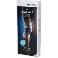 Bauerfeind GenuTrain 8 S, polvituki, sininen