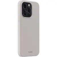 Holdit Phone Case Silicone Taupe iPhone 15 Pro