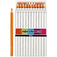 Creativ Company Triangular Jumbo colored pencils - Oranssi 12pcs.