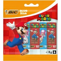 BIC Super Mario Glue Sticks 6 pcs.