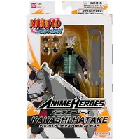 Bandai Anime Heroes figur - - Naruto Shippuden - Kakashi Hatake (fjärde stora ninjakriget) - 17 cm