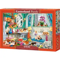 Castorland Crazy Pet Bath 1500p palapeli