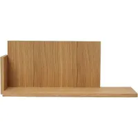 Ferm Living Stagger hylly low Oiled Oak