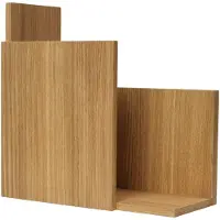 Ferm Living Stagger hylly square Oiled Oak