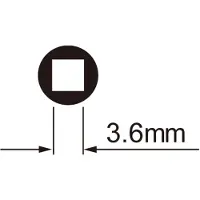 Icetoolz 12d5 Square 3.6 Mm Set Speichenschlüssel