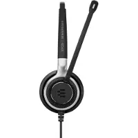 Sennheiser EPOS I IMPACT SC 660 - Kuulokkeet - på øret - kabling - Easy Disconnect - sort med sølv