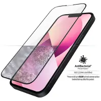 PanzerGlass iPhone 13 Mini Case Friendly antibakteerinen näytön suojalasi, musta