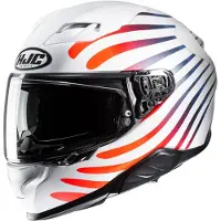 HJC F71 Zen MC21F Integraalikypärät Matta/Valkoinen/ininen/Punainen unisex, size S