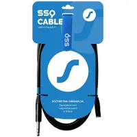 SSQ Ääni-video-adapteri - SS-2069 - AV-adapteri JSG3 - 6.3 mm stereojakki / 3.5 mm stereopistoke
