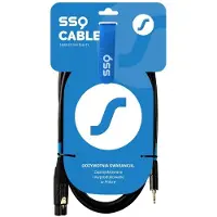 SOUND STATION QUALITY (SSQ) XLRMi0.5 - XLR female / stereo jack 3.5
