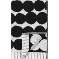 Marimekko Räsymatto Guest Towel 30X50 - Black - 30X50CM