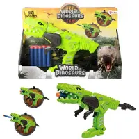 World of Dinosaurs Firing Pistol with Foam Arrows