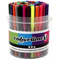 Colortime Tussit 5 mm Värilajitelma 100-pack