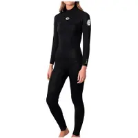 Rip Curl Freelite Bz Stm 32 Gb 3/2 Mm Naisten Pitkähihainen Neopreenipuku Jossa Vetoketju Selässä