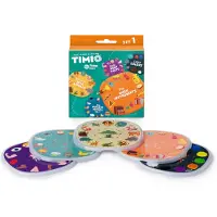 Timio - Disc Set 1 - Wild Animals, Nursery Rhymes, Colours, Musical and Body Parts - (TM-TMD-01E)