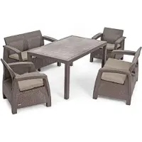 Keter Corfu Fiesta, puutarhakalustesarja, beige