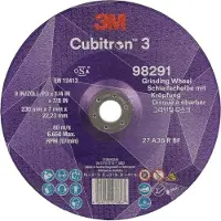 3M Hiomalaikka Cubitron 3 A36 R BF; 125x7 mm