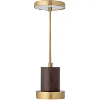 Bloomingville Chico kannettava pöytävalaisin Ø10x30 cm Brass