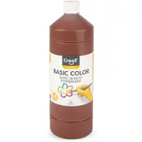 Creall School paint Dark brown 1 liter