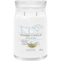 Yankee candle Clean Cotton Signature Jar Large