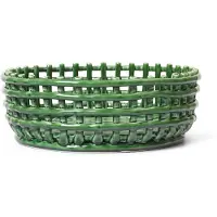Ferm Living Ceramic Centrepiece - Emerald Green