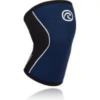 Rehband Rx Knee-Sleeve 5mm Black/Navy Muut asusteet L