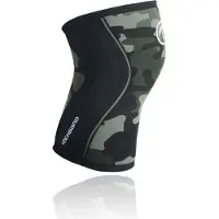Rehband Rx Knee-Sleeve 5mm Black/Camo Muut asusteet M