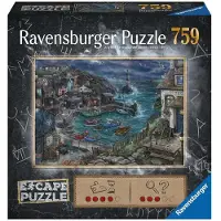 Ravensburger 17528 Escape Palapeli - Vaarallinen Satama, 759 Palikkaa