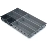 Joseph Joseph Blox järjestelysarja 7 osaa Harmaa