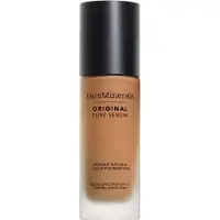 bareMinerals Original Pure Serum Radiant Natural Liquid Foundation Mineral SPF20, 4 Medium Deep Warm