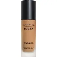 bareMinerals Original Pure Serum Radiant Natural Liquid Foundation Mineral SPF20, 3 Medium Warm