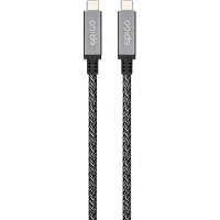 EPICO Braided Thunderbolt 4 -kaapeli, jossa 8K, 1,5 m, space grey