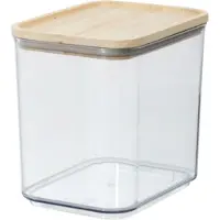 SmartaSaker Säilytyspurkki puukannella 2 l, iDesign