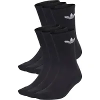 Adidas Originals Sukat 'Trefoil Cushion' musta / valkoinen