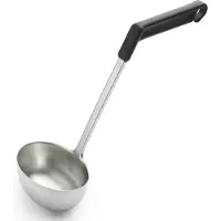 Gense Suppeøse Ergonova 28 Cl Stål/Sort - Black - 28 cl