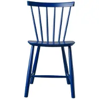 FDB Møbler J46 tuoli Beech dark blue painted