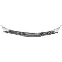 House Nordic Teni - Hammock, Polyester/Cotton, Larch, Black/Grey/White - Grey - X120X200CM