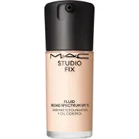 MAC Studio Fix Fluid SPF 15 24HR Matte Foundation + Oil Control mattapinnan antava meikkivoide SPF 15 sävy NW5 30 ml