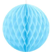 Party Deco Koristepallo, sininen, 10 cm, 1 kpl