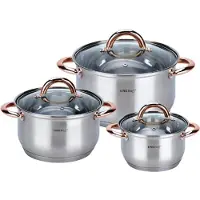 KINGHOFF Kuningas Hoffin ruukkusarja 3kpl KINGHOFF KH-1761