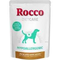 Rocco 6x300g Diet Care Hypoallergen hevonen koiran märkäruoka