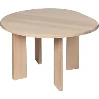 Ferm Living Tarn ruokapöytä 104,6x113,5 cm White Oiled Beech