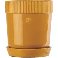 Sagaform Elise yrttiruukku Ø11 cm Keltainen