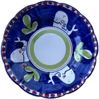 Piccola Home Amalfi Lautanen 26 Cm - Ruokalautaset Keramiikka Sininen - PT26TV-A-EB-BAL