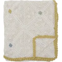 Bloomingville Rovigo Throw - White - 150X125CM