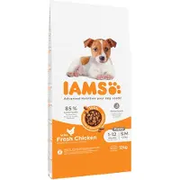 IAMS Dog Puppy Small & Medium 12 kg koiran kuivaruoka