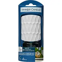 Yankee candle Clean Cotton sähköinen diffuuseri + täyttöpakkaus 1 kpl