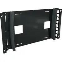 Chief PSMO Series mounting kit - heavy-duty - for LCD display - custom - black - Max 68 kg - recommended for 46"