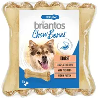 Briantos 6x12cm(330g) Chew Bones Digest koiranherkku